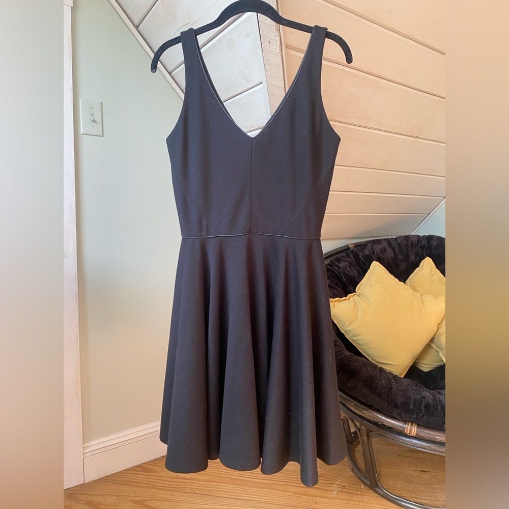 Zac Posen Z Spoke black A-Line Mini Black Cocktail Dress Size 4 - Picture 13 of 13